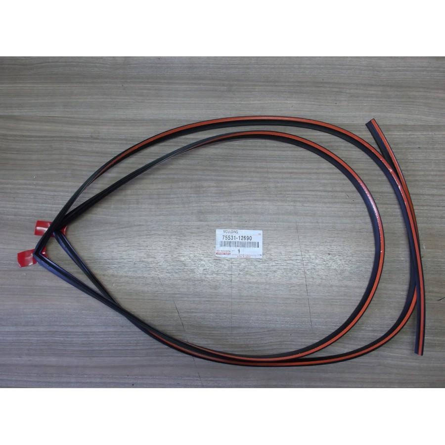 7553112690 Toyota Moldura de pára-brisas