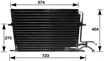 Radiador de aparelho de ar condicionado Denso DCN10003 preço, a partir de 71,51 USD