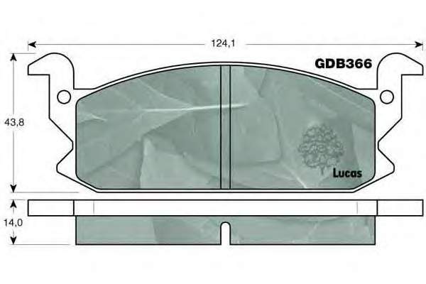 Sapatas do freio dianteiras de disco TRW GDB366 preço, a partir de 27,78 USD