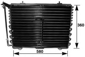 Radiador de aparelho de ar condicionado Mercedes 2028300870 preço, a partir de 100,45 USD
