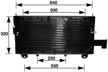Radiador de aparelho de ar condicionado Land Rover BTR6632 preço, a partir de 178,77 USD