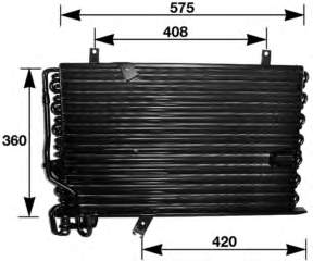 Radiador de aparelho de ar condicionado BMW 64538390956 preço, a partir de 95,34 USD