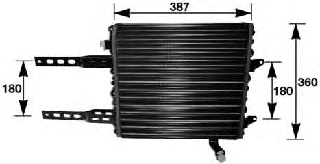 667212 ERA Radiador de aparelho de ar condicionado