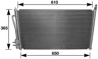 Radiador de aparelho de ar condicionado Ford 1671708 preço, a partir de 54,48 USD