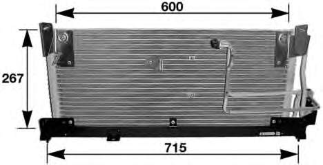 90508125 Opel Radiador de aparelho de ar condicionado