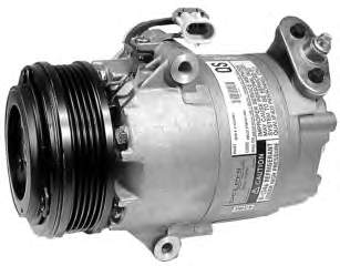 Compressor de aparelho de ar condicionado ACP37000S Mahle Original