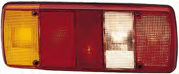 Vidro da luz traseira HELLA 9EL122689021