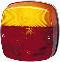 Lanterna traseira esquerda/direita 2SE002578701 HELLA