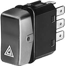 Compre 6HH004175021 HELLA Botão de ativação do sinal de emergência