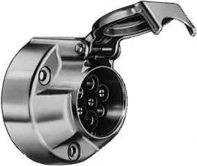 Compre 8JB001941002 HELLA Tomada elétrica de reboque