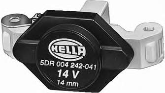 5DR004242051 HELLA Relê-regulador do gerador (relê de carregamento)