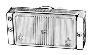 7701038412 Renault (RVI) Luzes de nevoeiro direitas