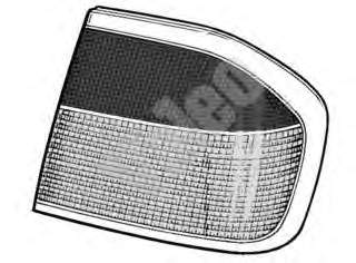 B65553F300 Nissan/Infiniti Lanterna traseira esquerda externa