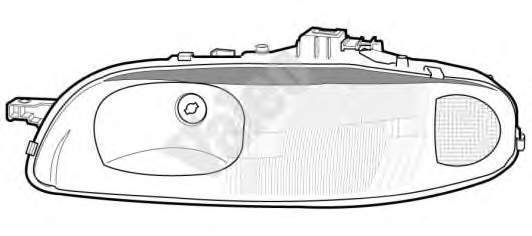 46524479 Fiat/Alfa/Lancia Luz direita