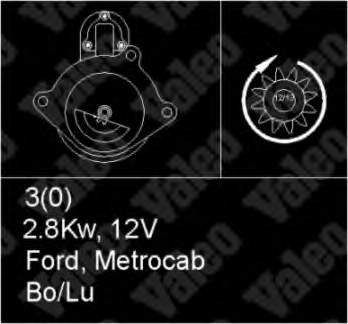 Motor de arranco Bosch 0986010950 preço, a partir de 175,36 USD