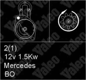 Motor de arranco Mercedes 0001314018 preço, a partir de 122,58 USD