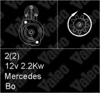 Motor de arranco As-pl S0310