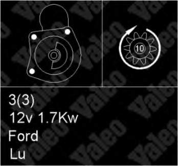 1005821124 Ford Motor de arranco