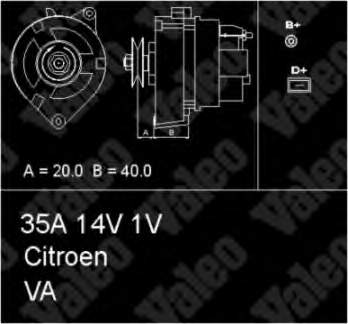 6021771 Ford Gerador