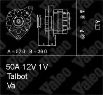 5974259 Fiat/Alfa/Lancia Gerador