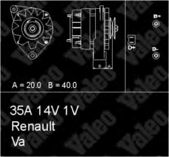 Compre 7700268805 Renault (RVI) Gerador
