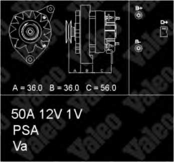 Gerador Bosch 0986034730 preço, a partir de 56,18 USD