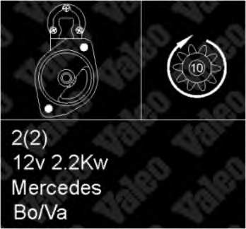 Motor de arranco Ssang Yong 6651510201 preço, a partir de 98,75 USD