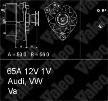 0120489362 Bosch Gerador