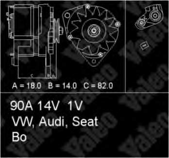 034903016D VAG Gerador