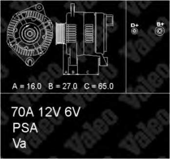 Gerador 436338 VALEO