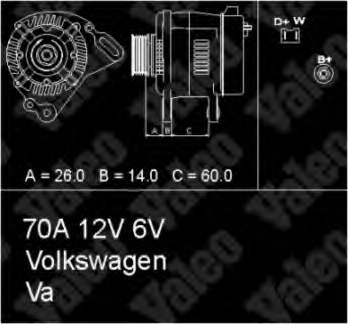 0123310020 VAG Gerador