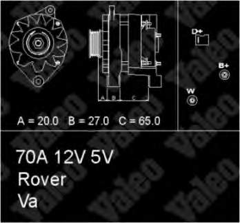 Gerador 436371 VALEO