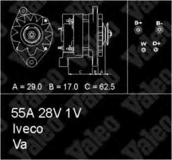 Gerador 761503 Diesel Technic