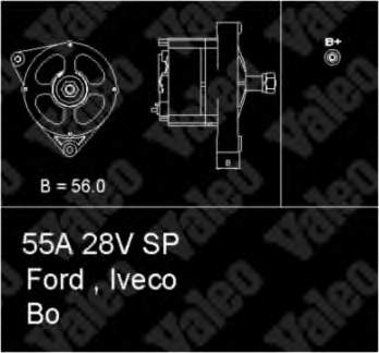 0986034430 Bosch Gerador