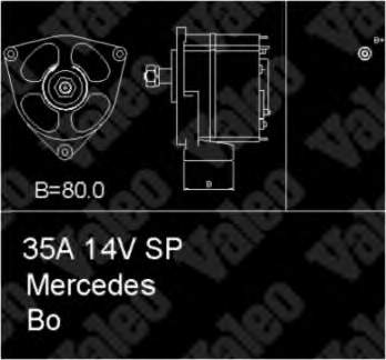 MG126 Mahle Original Gerador