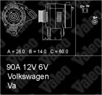 MG252 Mahle Original Gerador
