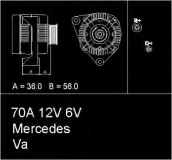 Gerador 436450 VALEO