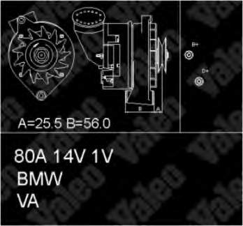 12312242876 BMW Gerador