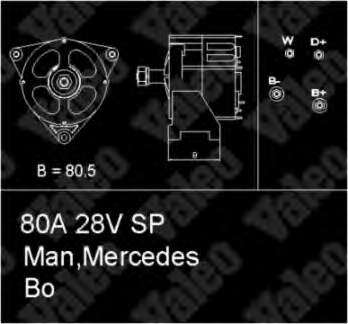 007154920287 Mercedes Gerador