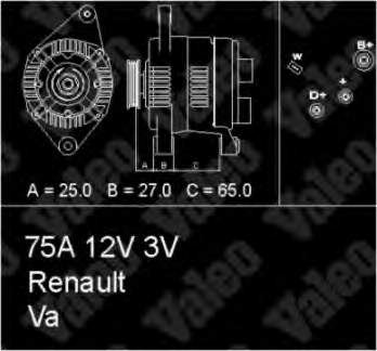 7700866507 Renault (RVI) Gerador