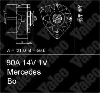 Gerador Mercedes 0071545802 preço, a partir de 62,79 USD