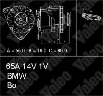 1739362 BMW Gerador