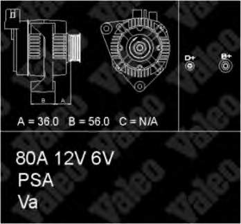 Gerador 436642 VALEO