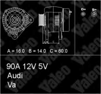 0986042020 Bosch Gerador