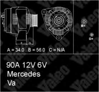 Gerador 436667 VALEO