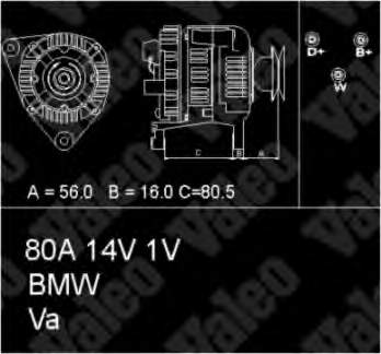 12311727576 BMW Gerador