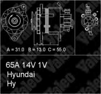 437148 VALEO Gerador