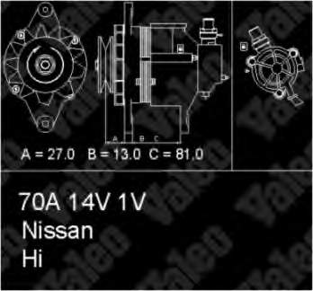 0986040581 Bosch Gerador