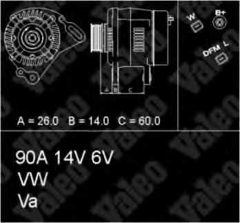 0986049640 Bosch Gerador