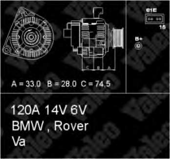 YLE102500L Land Rover Gerador